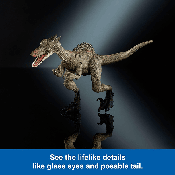 JURASSIC WORLD HAMMOND COLLECTION  TROODON MATTEL  6