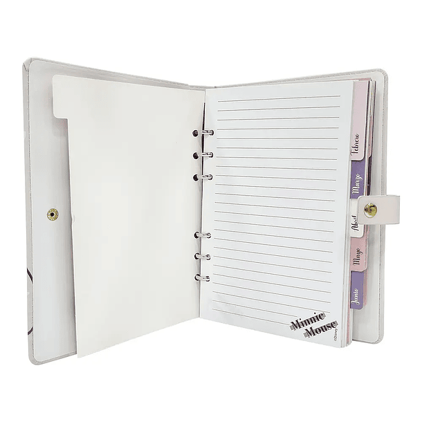 LIBRETA PLANNER A5 12 DIVISORES 96 HOJAS 3