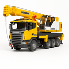 BRUDER 03570 JUGUETE CAMIÓN GRÚA SCANIA-LIEBHERR 1