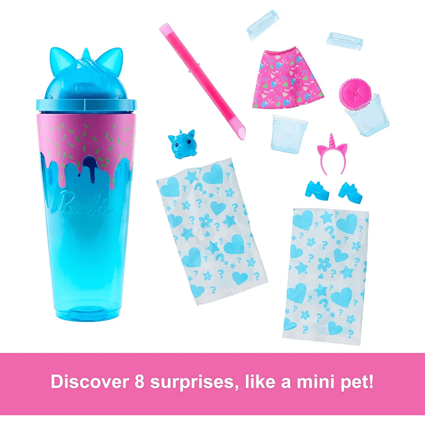 MUÑECA BARBIE POP REVEAL FRUIT SERIES FRUIT PUNCH, 8 SORPRES 4