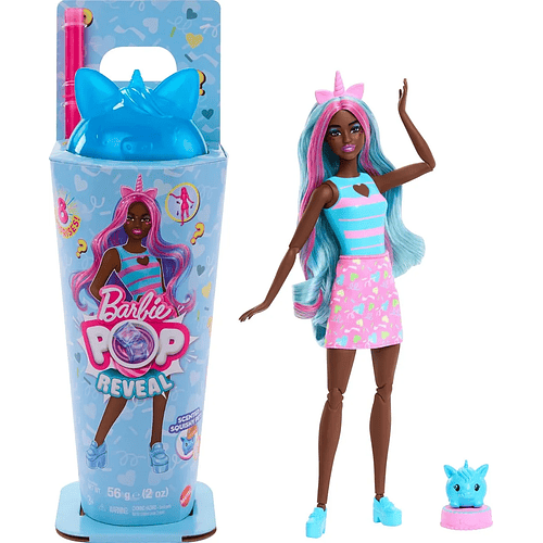 MUÑECA BARBIE POP REVEAL FRUIT SERIES FRUIT PUNCH, 8 SORPRES