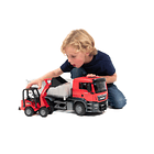 CAMIÓN MAN TGS CON CONTENEDOR RODANTE Y CARGADOR SCHÄFFER 9