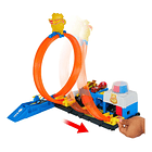 HOT WHEELS CITY PISTA DE JUGUETE ESTACIÓN DE POLICÍA NV25 3