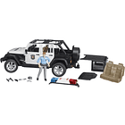 BRUDER VEHÍCULO POLICIAL JEEP WRANGLER RUBICON CON POLICÍA  5