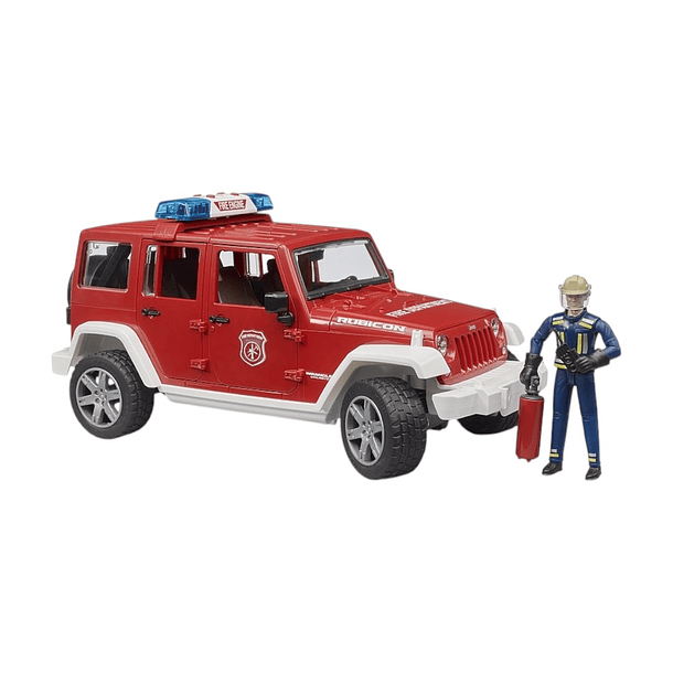 BRUDER DEPARTAMENTO DE BOMBEROS JEEP WRANGLER RUBICON 2