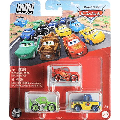 DISNEY CARS MINI RACERS PACK 3 SURTIDO