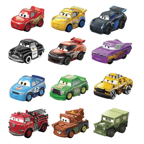 CARS DISNEY MINI RACERS UNIDAD 1