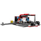 LEGO PARADA EN BOXES DE F1 EQUIPO DE MECÁNICOS FERRARI 2