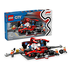 LEGO PARADA EN BOXES DE F1 EQUIPO DE MECÁNICOS FERRARI 1