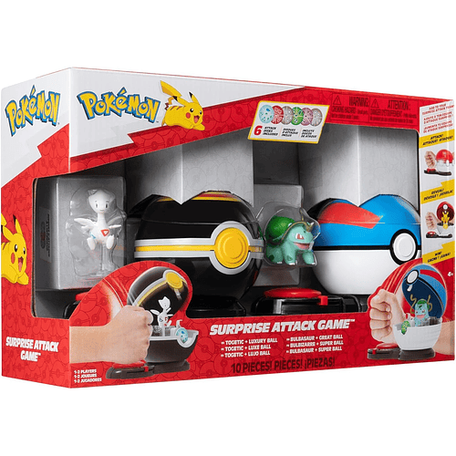 POKÉMON SURPRISE ATTACK GAME TOGETIC + BULBASAUR