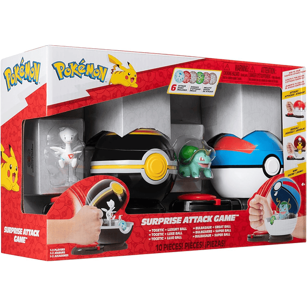 POKÉMON SURPRISE ATTACK GAME TOGETIC + BULBASAUR 1