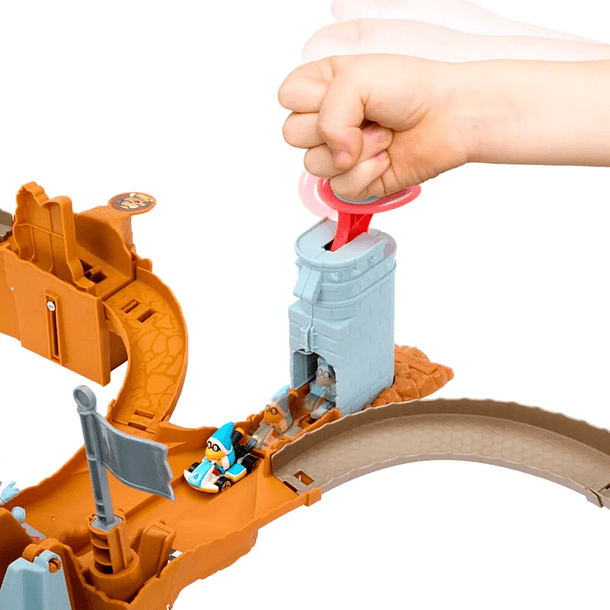 HOT WHEELS MARIO KART PISTA DE JUGUETE CASTILLO BOWSER 3