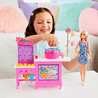 BARBIE SET DE ESTACIÓN ALGODÓN DE AZÚCAR 6