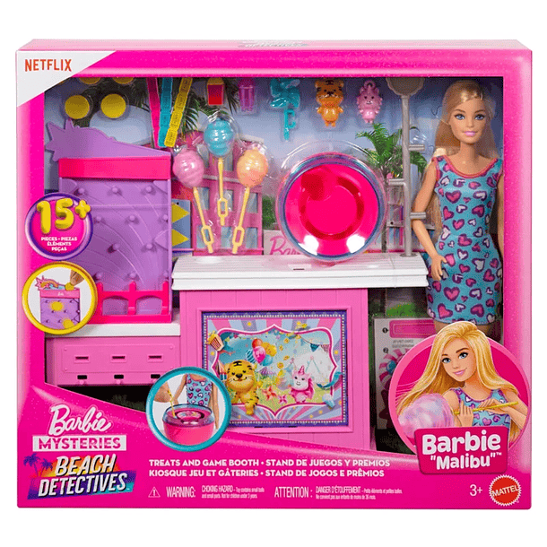 BARBIE SET DE ESTACIÓN ALGODÓN DE AZÚCAR 7