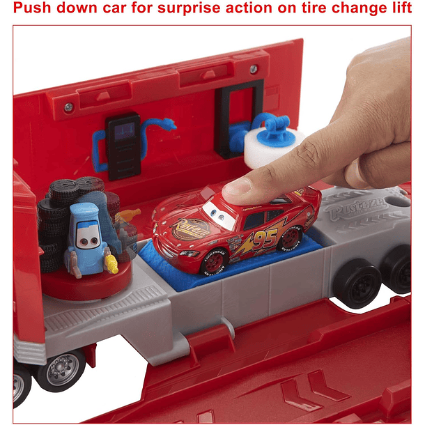 DISNEY CARS PIXAR PLAYSET MACK MATTEL 7