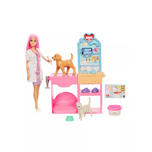 BARBIE CLINICA VETERINARIA MATTEL PLAYSET