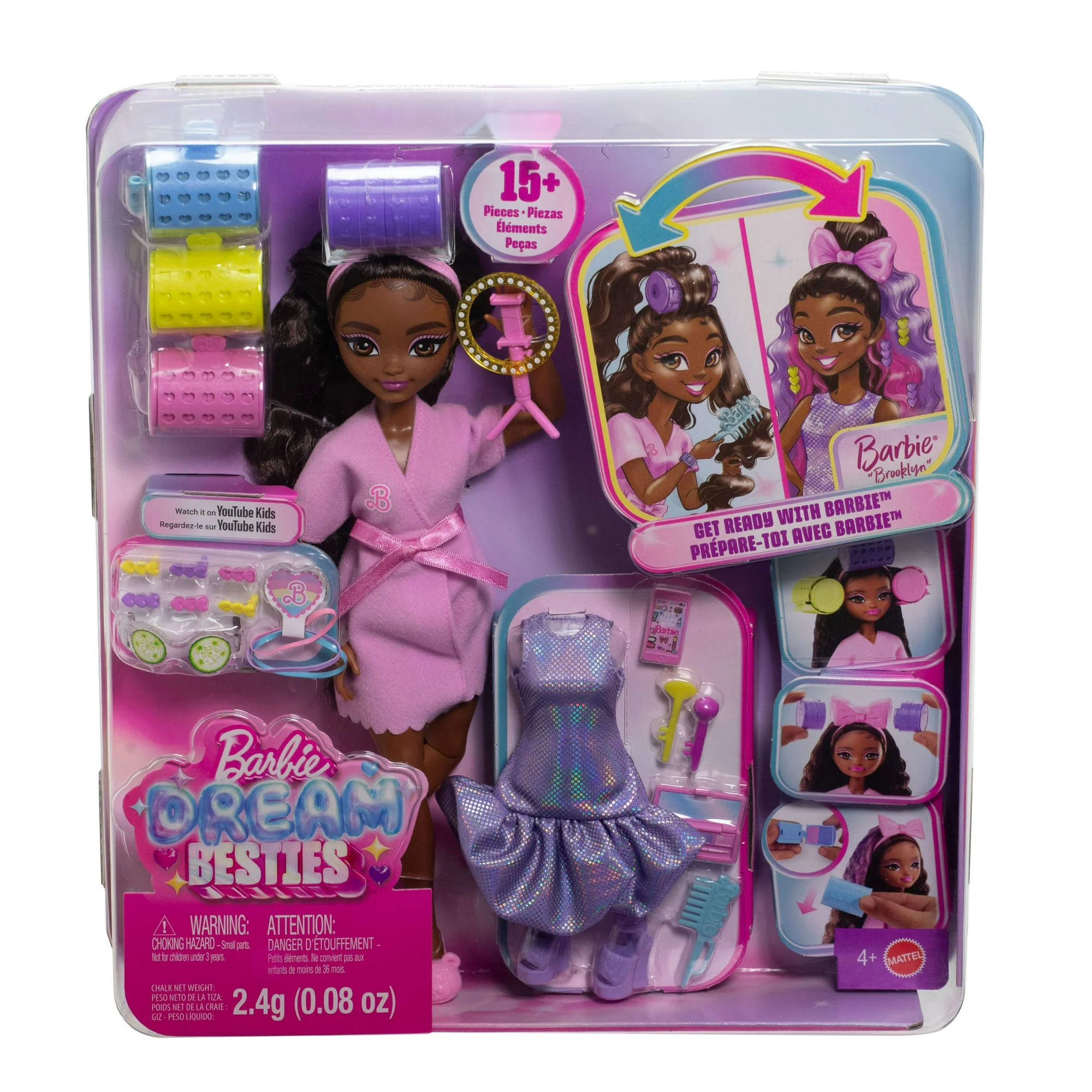 Barbie Dream Besties Get Ready With Brooklyn – 15 Accesorios | ISA