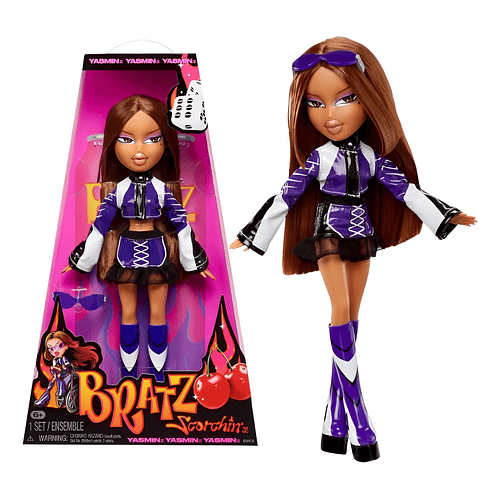 BRATZ YASMIN SCORCHIN’ EDICIÓN RETRO COLECCIONABLE