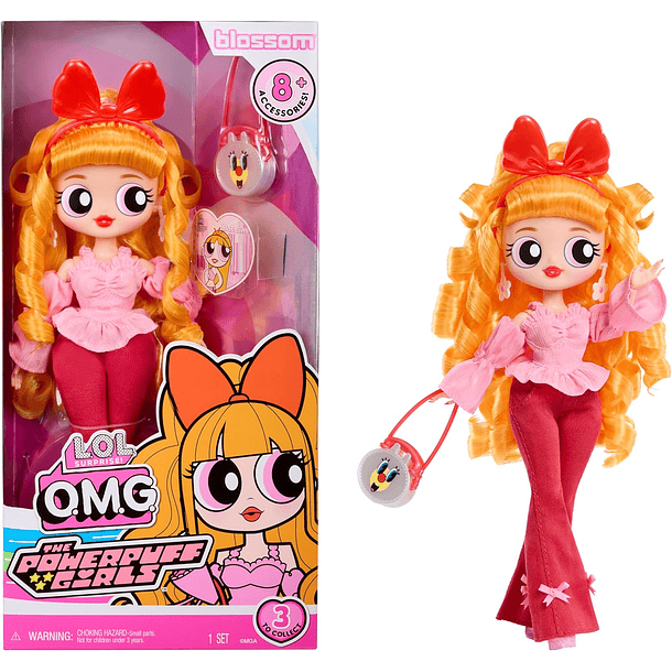 MUÑECA LOL OMG BLOSSOM POWERPUFF GIRLS ORIGINAL MGA 1