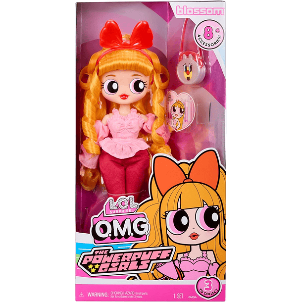 MUÑECA LOL OMG BLOSSOM POWERPUFF GIRLS ORIGINAL MGA 10