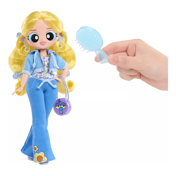 LOL OMG POWERPUFF GIRLS MUÑECA BUBBLES MGA 3