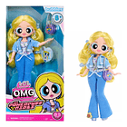 LOL OMG POWERPUFF GIRLS MUÑECA BUBBLES MGA 1