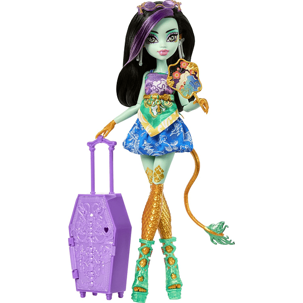 MUÑECA MONSTER HIGH  SKULLTIMATE SERIES JINAFIRE LONG  3