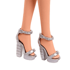 BARBIE MUÑECA MATTEL 80TH ANIVERSARIO VESTIDO ROJO RUBÍ 3