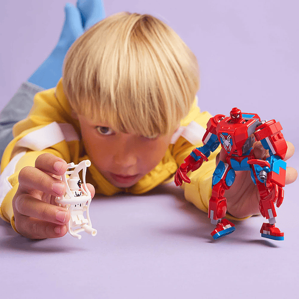 LEGO ARMADURA ROBÓTICA DE SPIDER-MAN VS. EL ANTI-VENOM 9