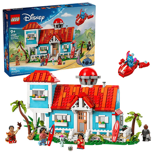 LEGO 43268 CASA EN LA PLAYA DE LILO Y STITCH