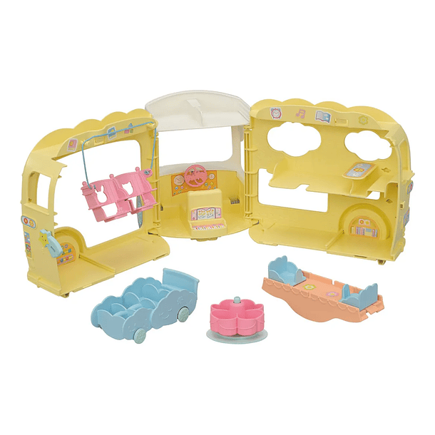 SYLVANIAN FAMILIES 5744 AUTOBÚS DEL ARCOÍRIS 4