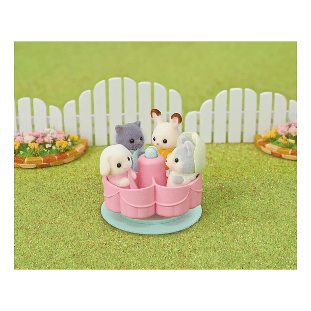 SYLVANIAN FAMILIES 5744 AUTOBÚS DEL ARCOÍRIS 8