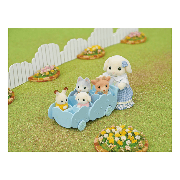 SYLVANIAN FAMILIES 5744 AUTOBÚS DEL ARCOÍRIS 9