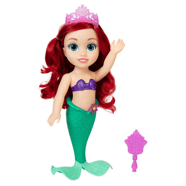 DISNEY PRINCES JAKKS ARIEL 37CM HORA DEL BAÑO 1