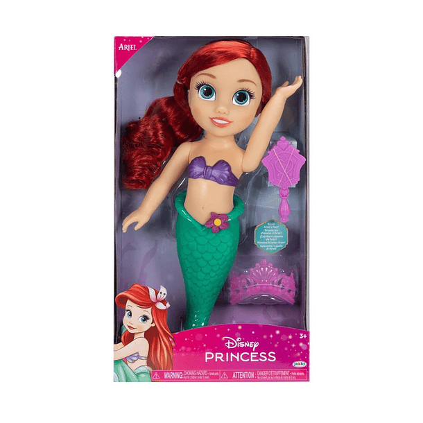 DISNEY PRINCES JAKKS ARIEL 37CM HORA DEL BAÑO 3