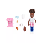 BARBIE MUÑECA CHELSEA PROFESIONES BARISTA 4