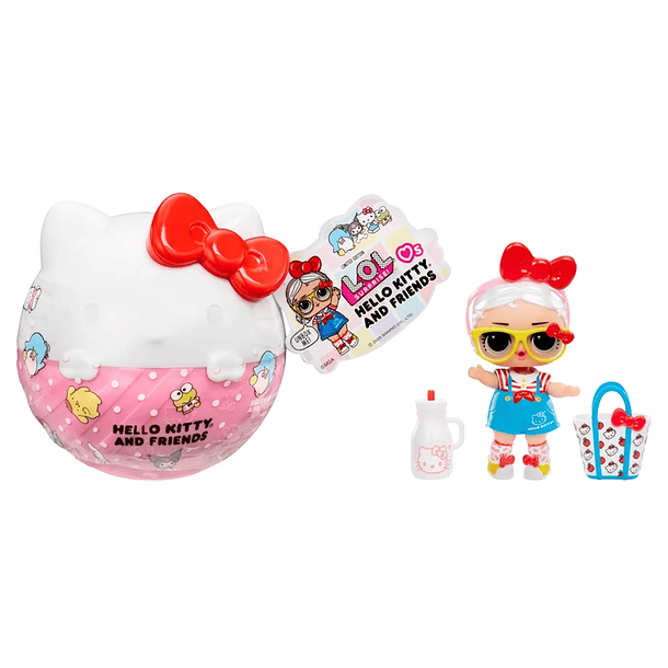 MUÑECA LOL SURPRISE HELLO KITTY TOTS  4