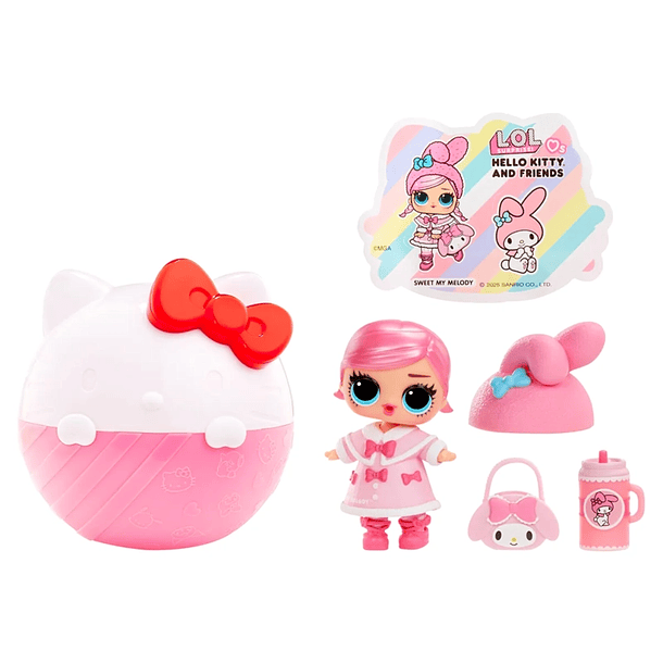 MUÑECA LOL SURPRISE HELLO KITTY TOTS  5