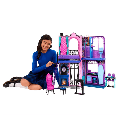 MONSTER HIGH CASA DE MUÑECAS HOTEL BOO-TIQUE
