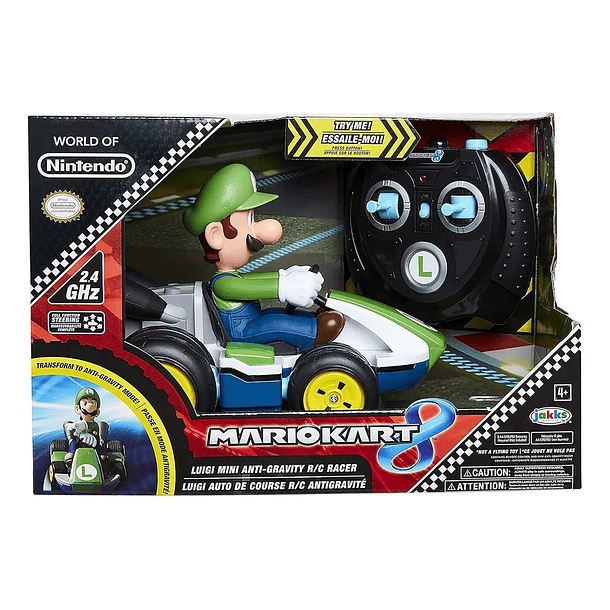MARIO KART MINI RC LUIGI RACER 4