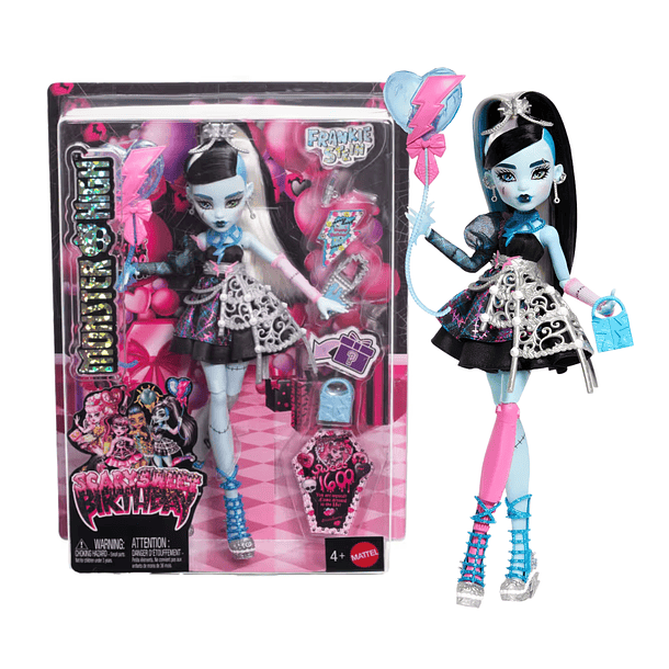 MUÑECA FRANKIE STEIN MONSTER HIGH FIESTA CUMPLEAÑOS 2