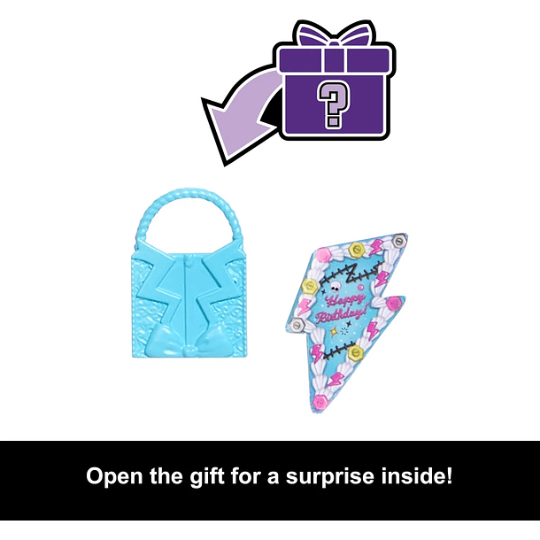 MUÑECA FRANKIE STEIN MONSTER HIGH FIESTA CUMPLEAÑOS 4