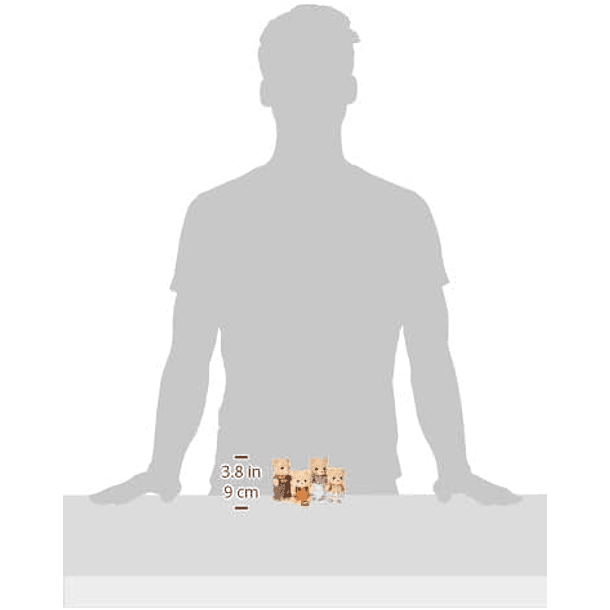 SYLVANIAN FAMILIES 5059 FAMILIA OSO 6