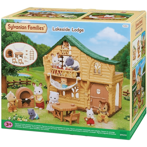 SYLVANIAN FAMILIES CASA DEL LAGO PLAYSET 5451 5
