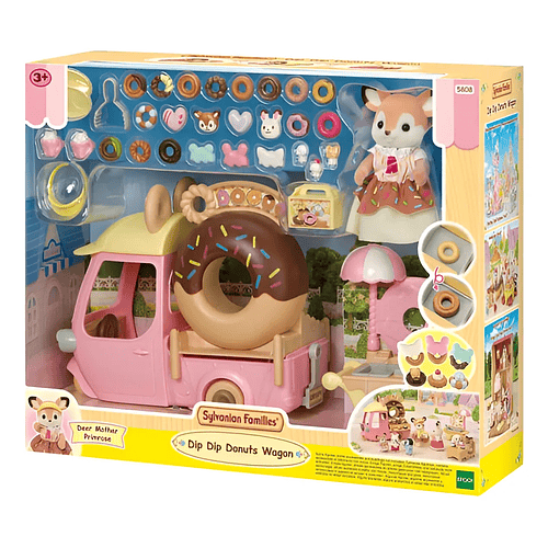 SYLVANIAN FAMILIES 05808 FURGONETA DE DONUTS