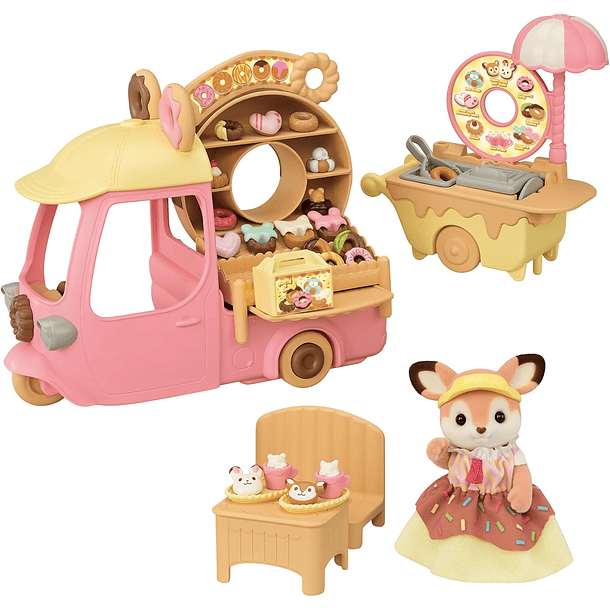 SYLVANIAN FAMILIES 05808 FURGONETA DE DONUTS 2