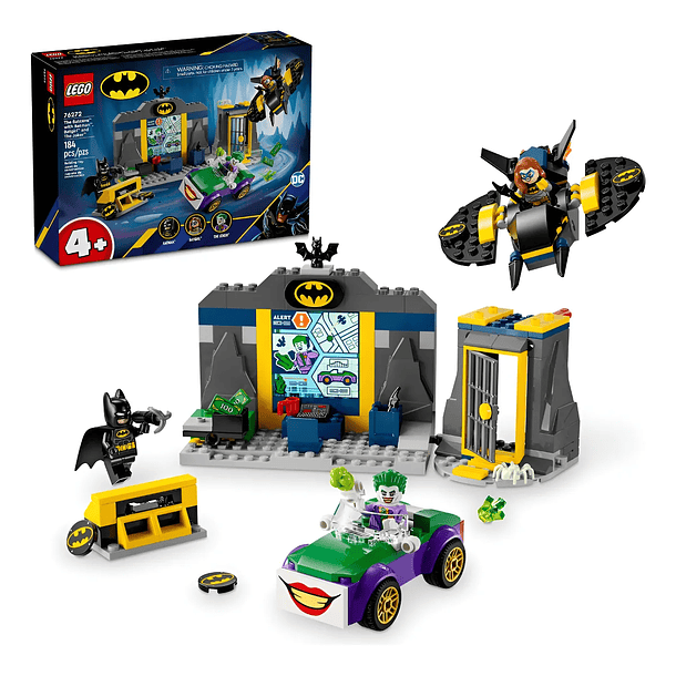 LEGO BATICUEVA CON BATMAN, BATGIRL Y THE JOKER 76272 1