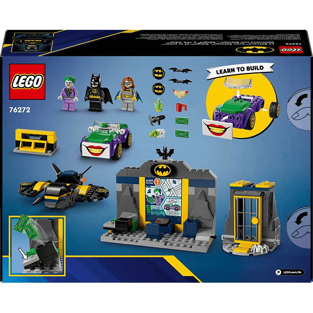 LEGO BATICUEVA CON BATMAN, BATGIRL Y THE JOKER 76272 6