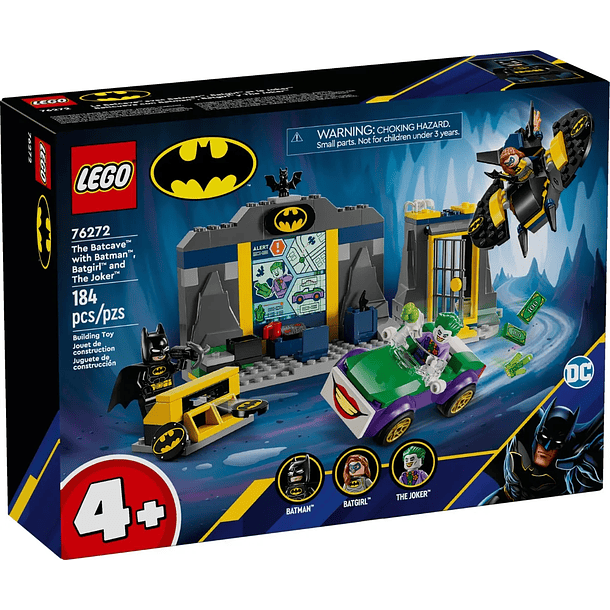 LEGO BATICUEVA CON BATMAN, BATGIRL Y THE JOKER 76272 9