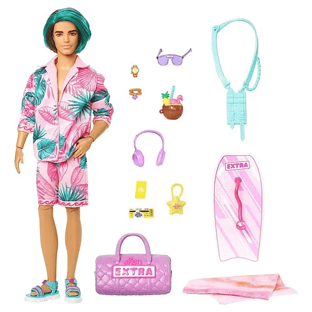 BARBIE EXTRA FLY MUÑECO KEN LOOK PLAYA 2